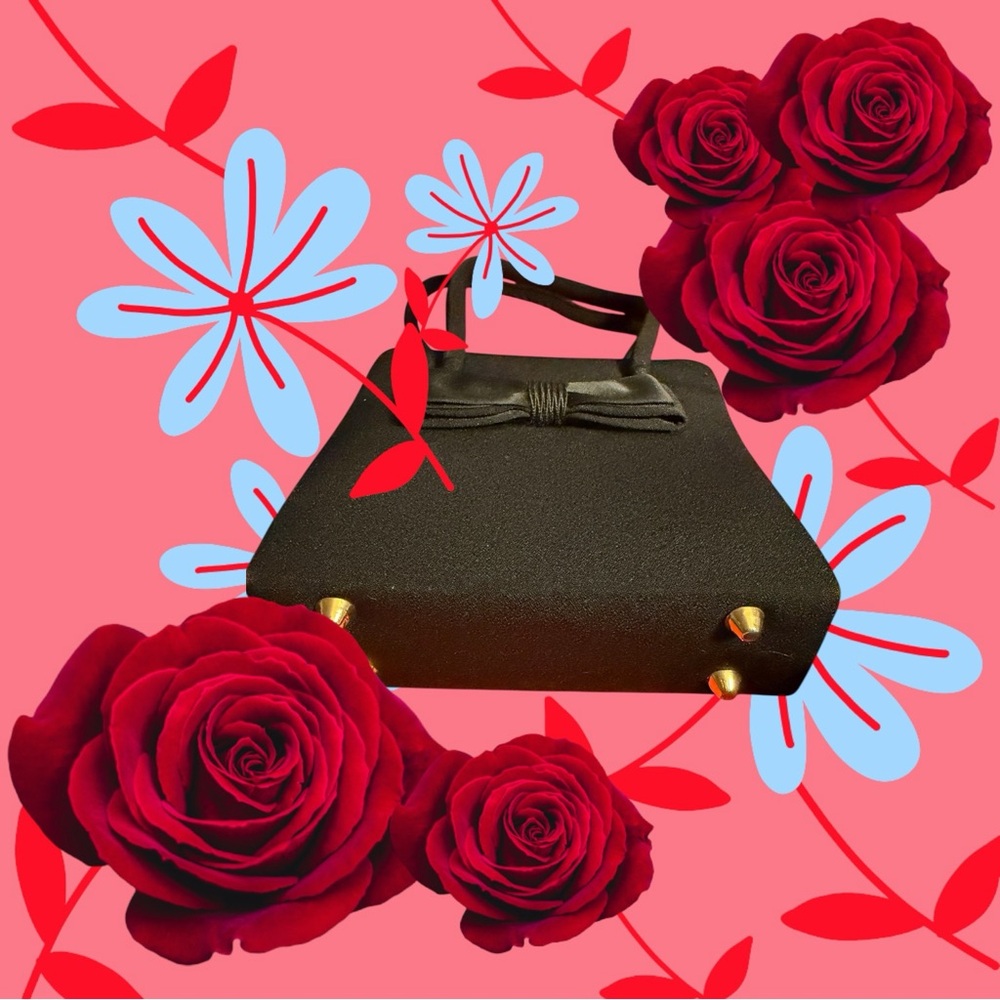 Whiting & Davis Black Mini Bag - Picture 7 of 8